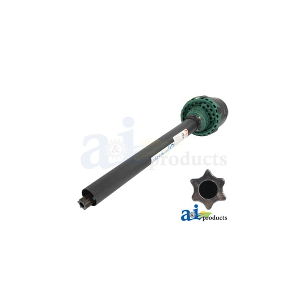 Tractor Half, 1-38" 6 Spline, CV 50" x10" x10"